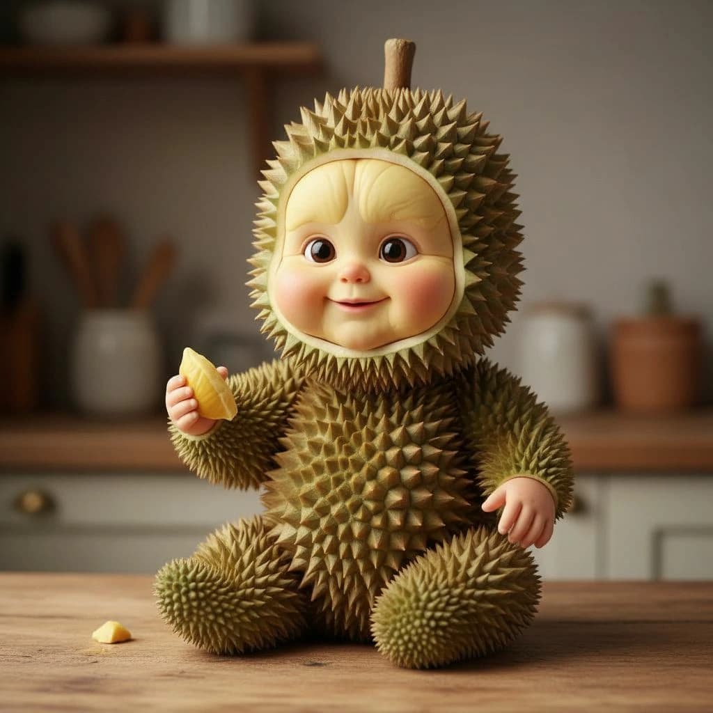 AI Baby Fruit - Creative remix