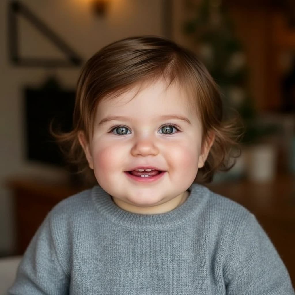 See what your baby may look like as they grow - Current photo