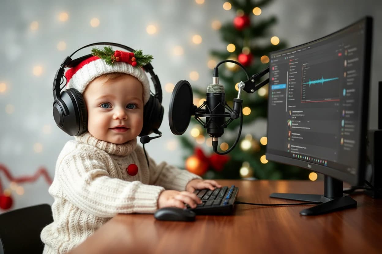 Make talking baby videos with AI Baby Podcast - Input photo